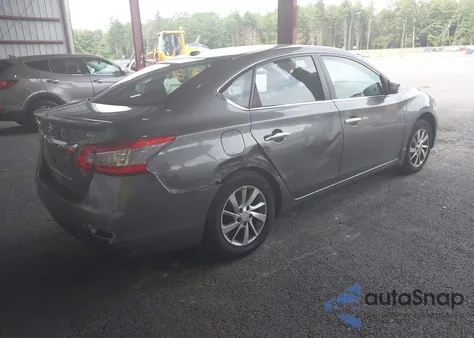 2015 Nissan Sentra Sv из США, поврежденный, VIN 3N1AB7AP8FY349444